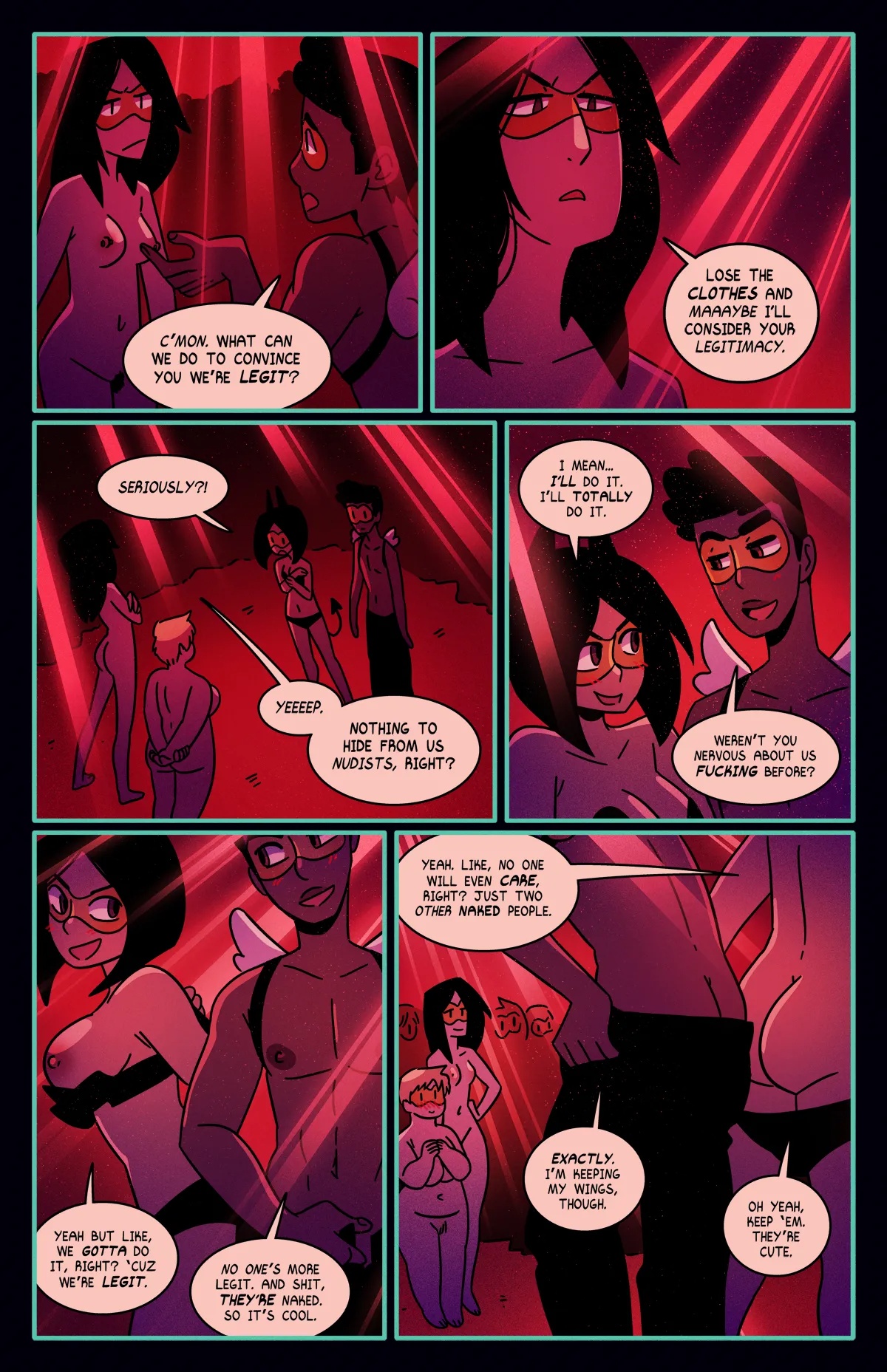 The Rock Cocks Part 21: The First Sin Porn Comics english 42