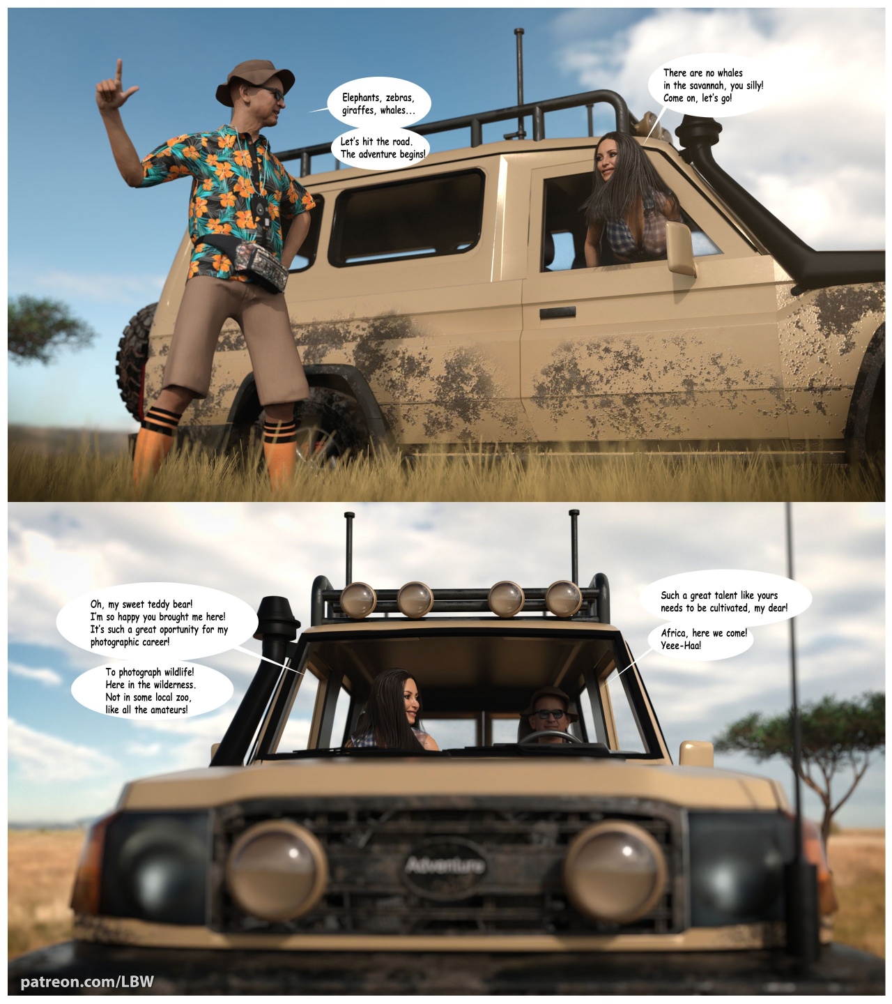 The Safari Adventure Porn Comics english 02