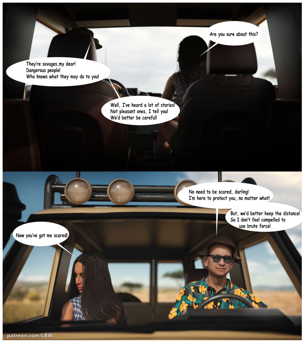 The Safari Adventure Porn Comics english 04