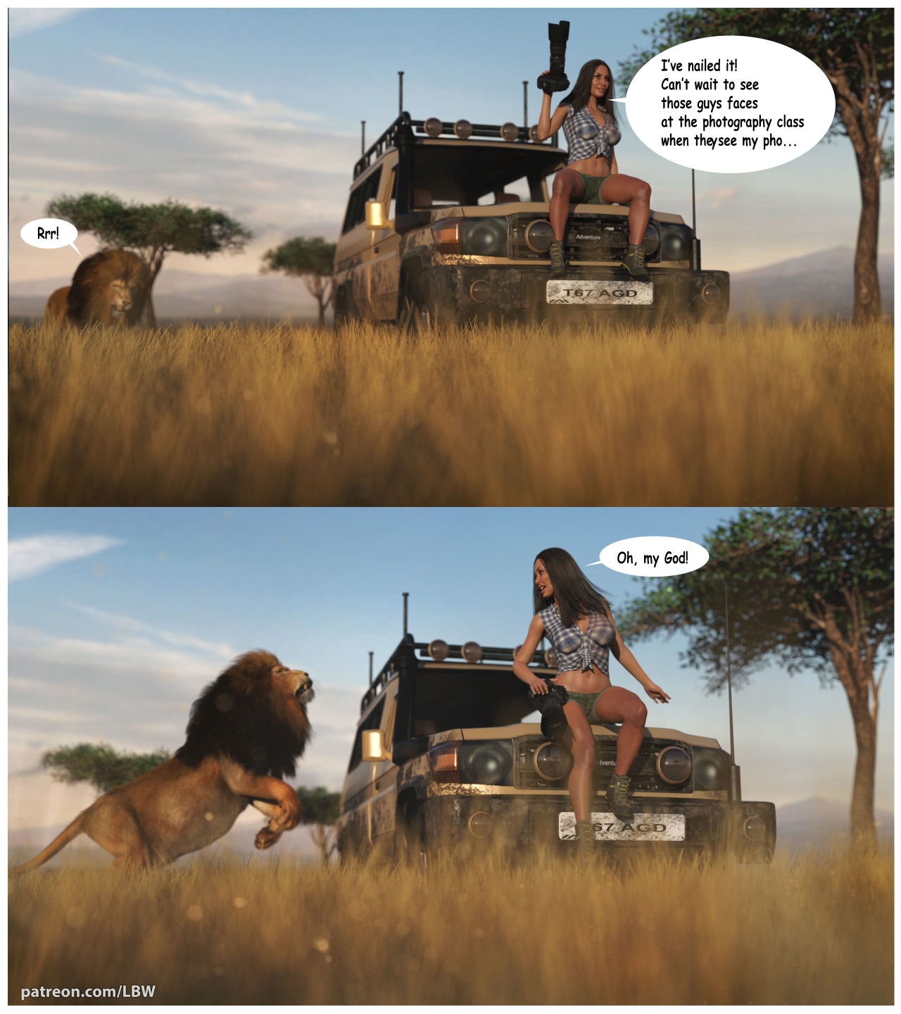 The Safari Adventure Porn Comics english 07