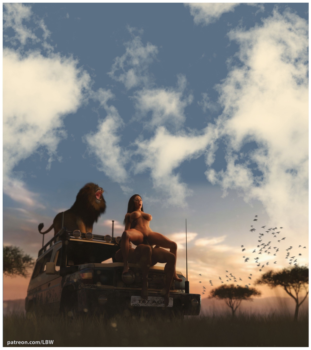 The Safari Adventure Porn Comics english 13