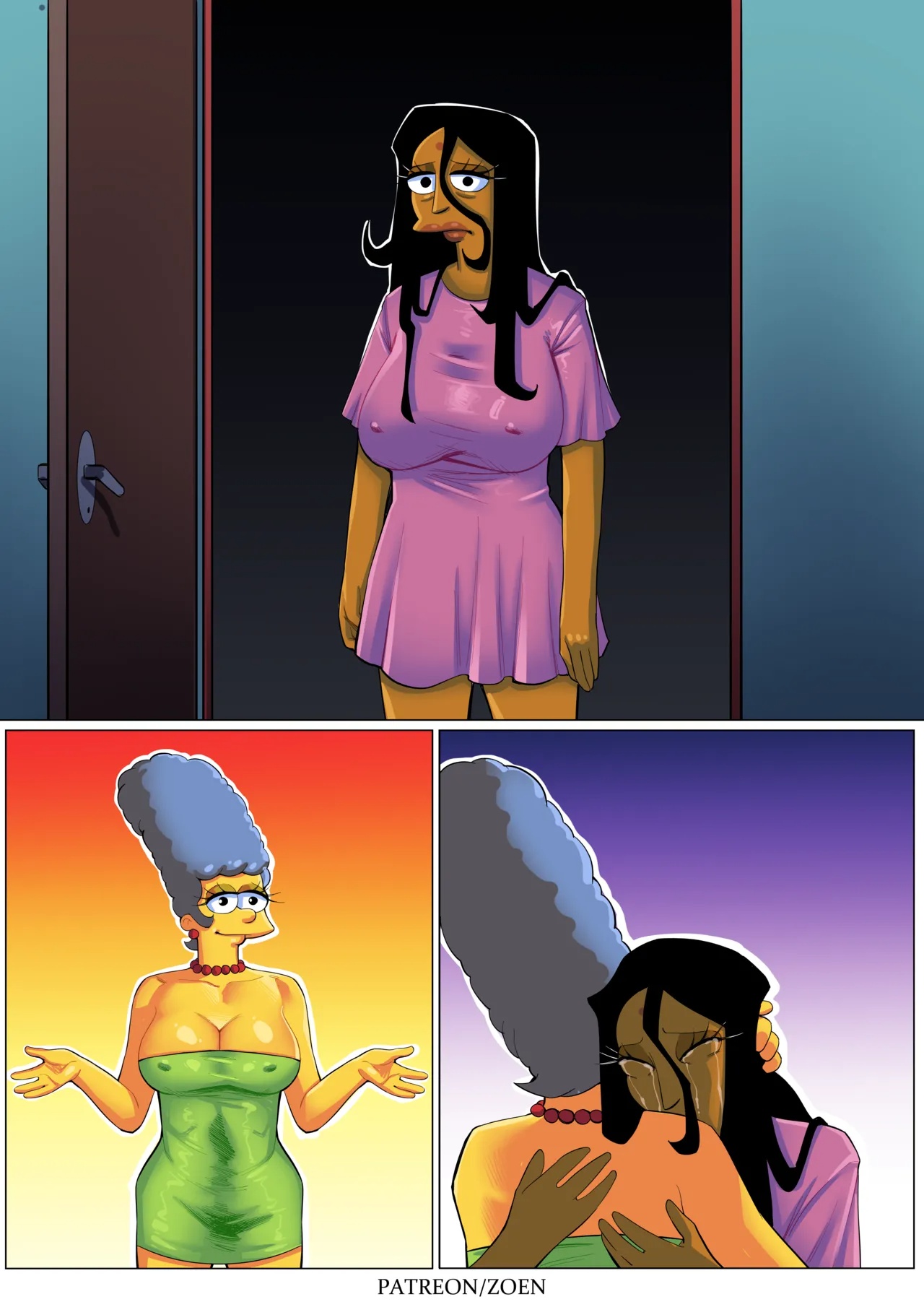 The Simpsons "Manjula's Deal" Porn Comics english 09