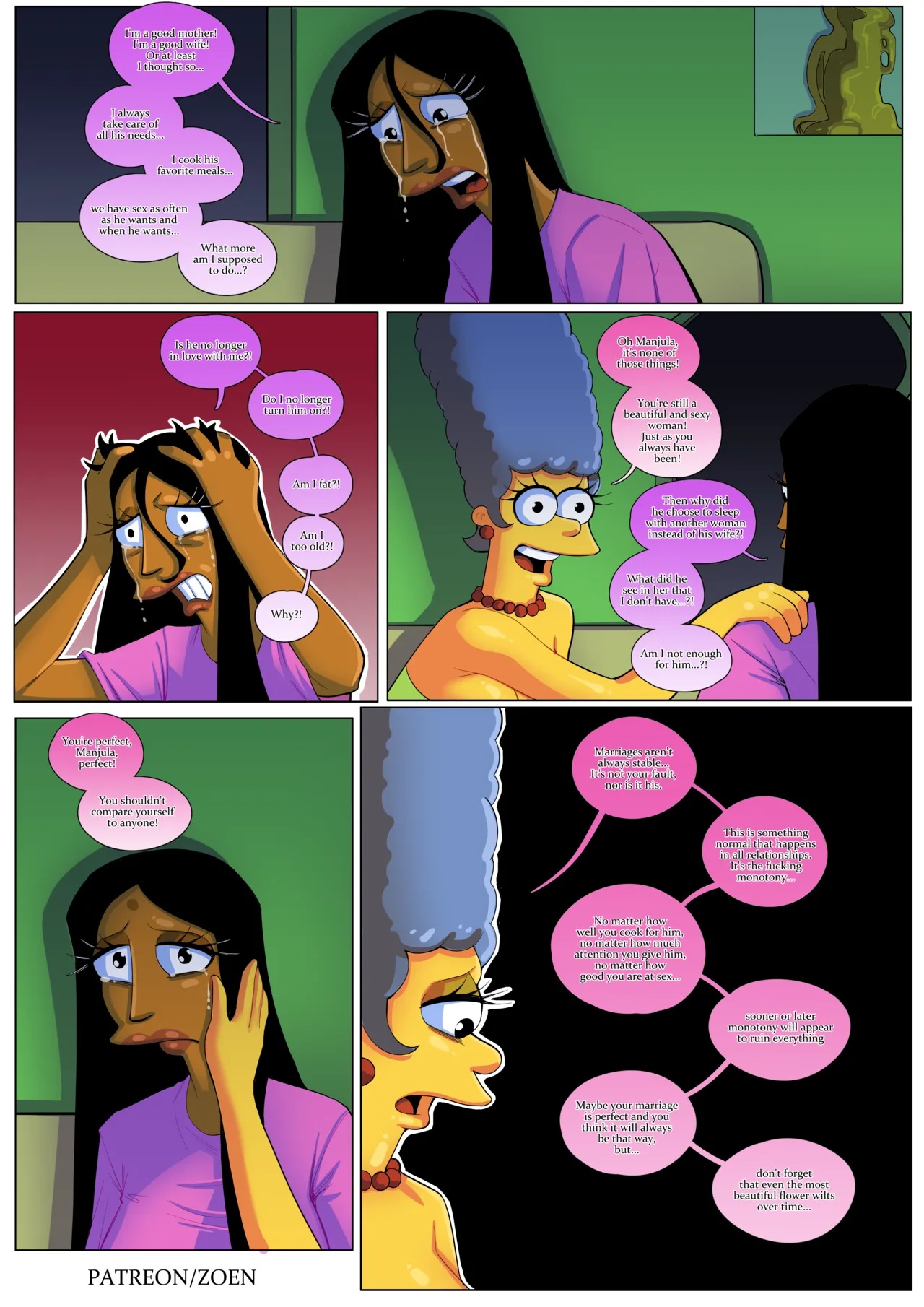 The Simpsons "Manjula's Deal" Porn Comics english 11
