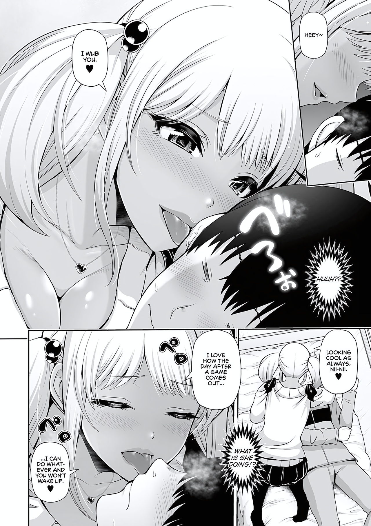 This Tanned Gyaru Only Has Eyes For You Part 7 Porn Comics english 04