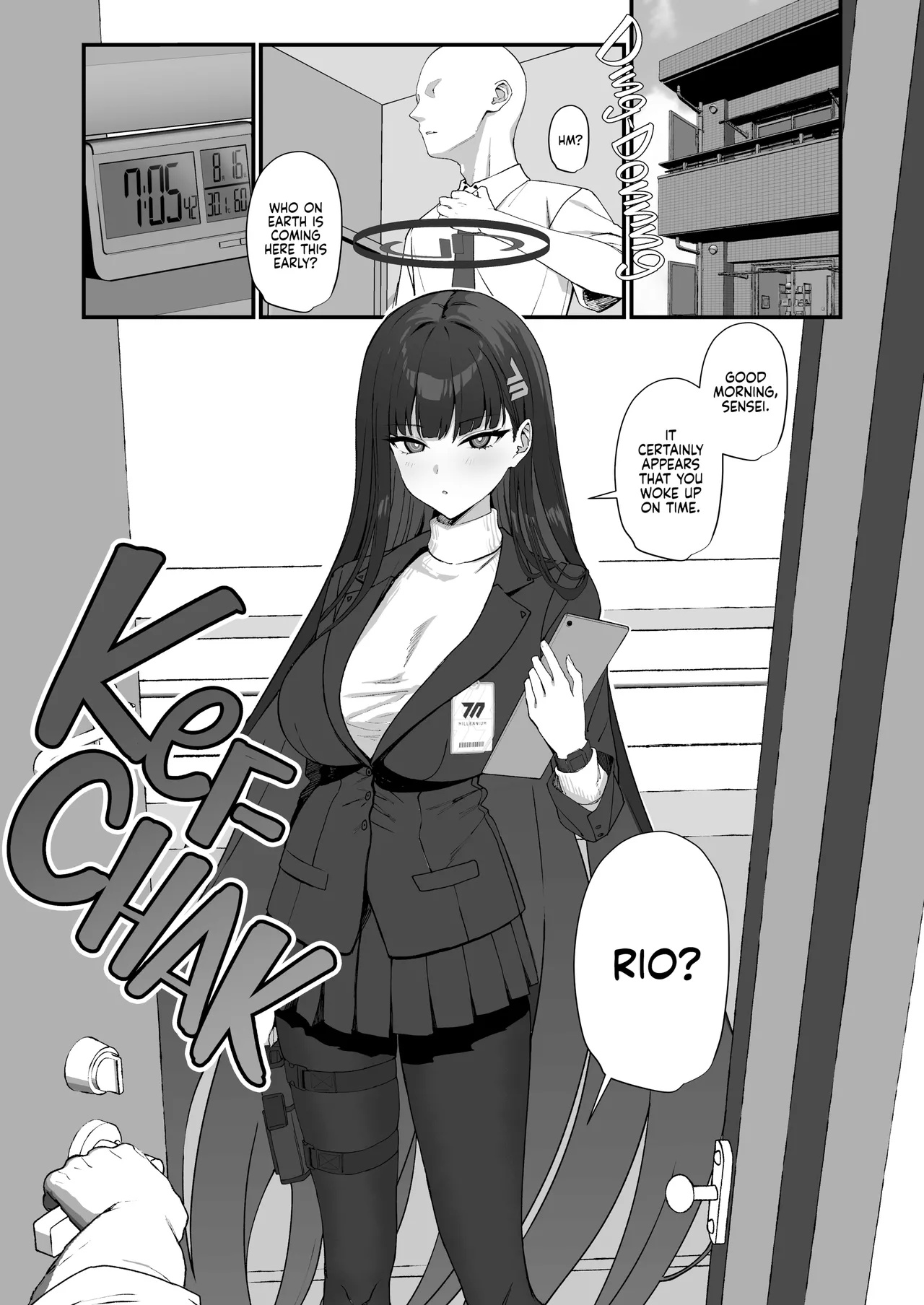 Tsukatsuki Rio's Life As a Maid Porn Comics english 03