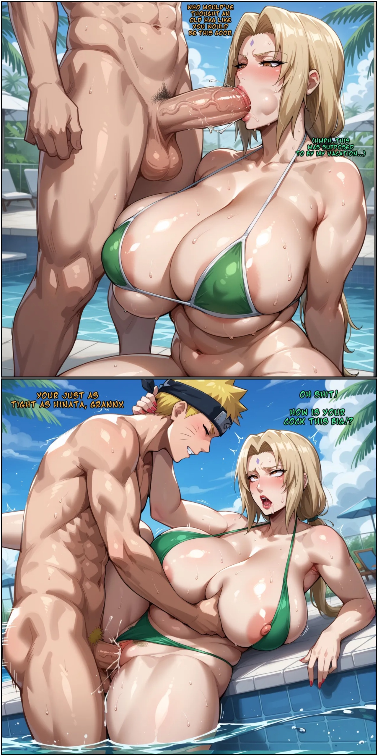 Tsunade Vacation Porn Comics english 02