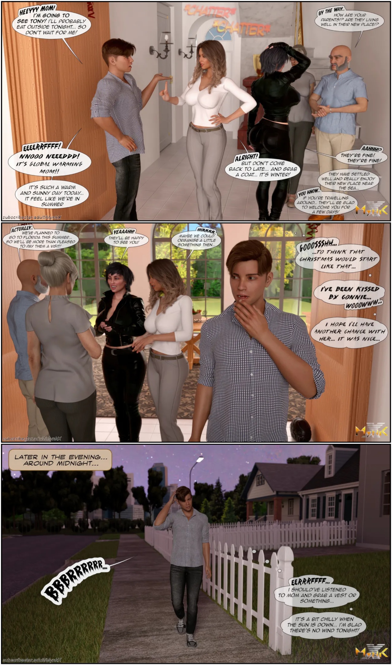 Under a Christmas Spring Porn Comics english 09