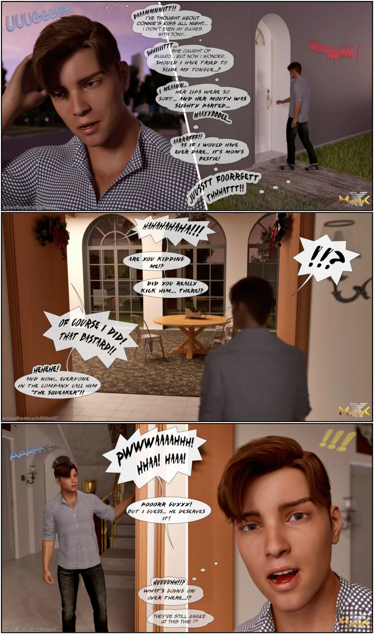 Under a Christmas Spring Porn Comics english 10