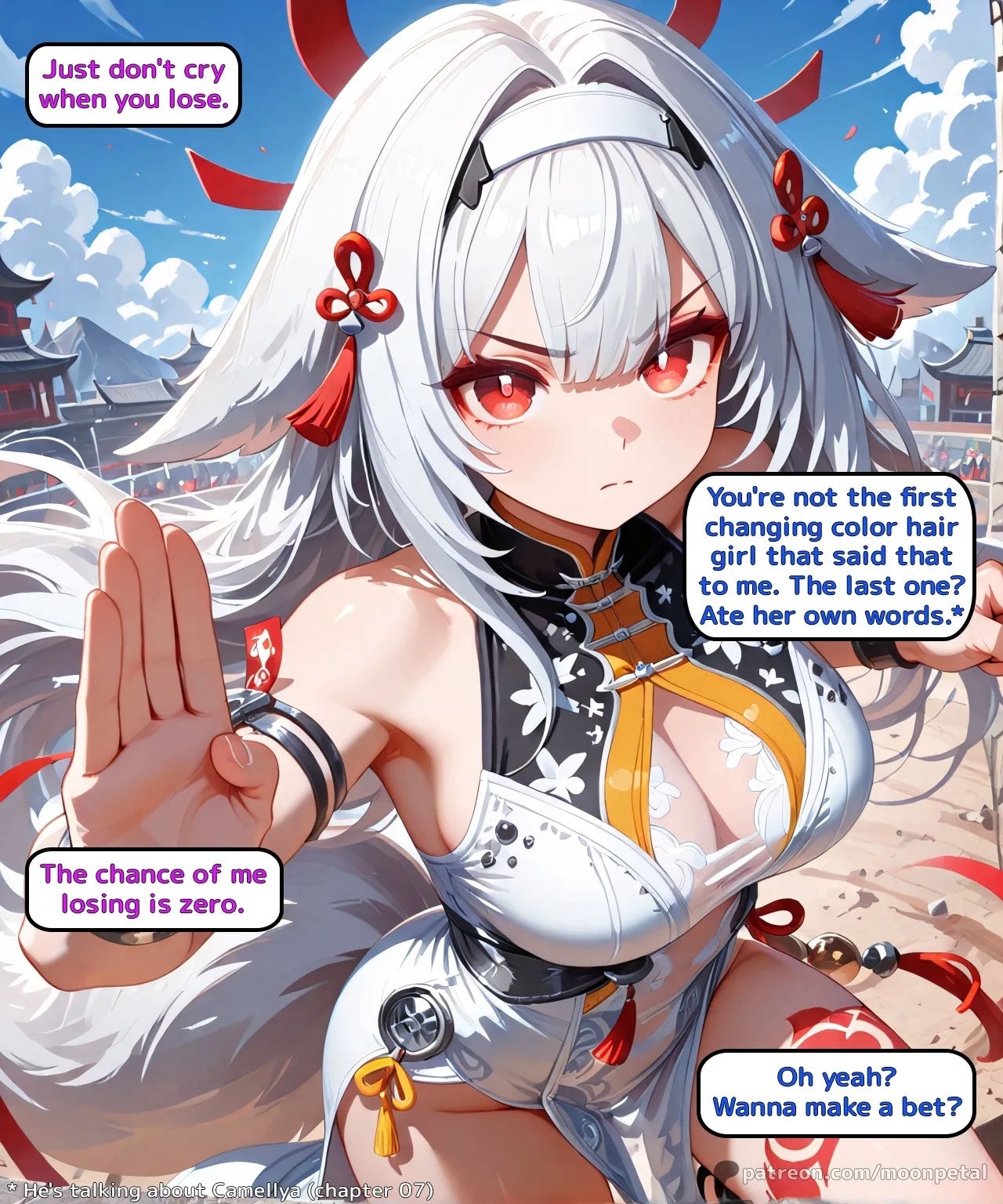 Wanna Make a Bet? Part 17: Ye Shunguang Porn Comics english 03