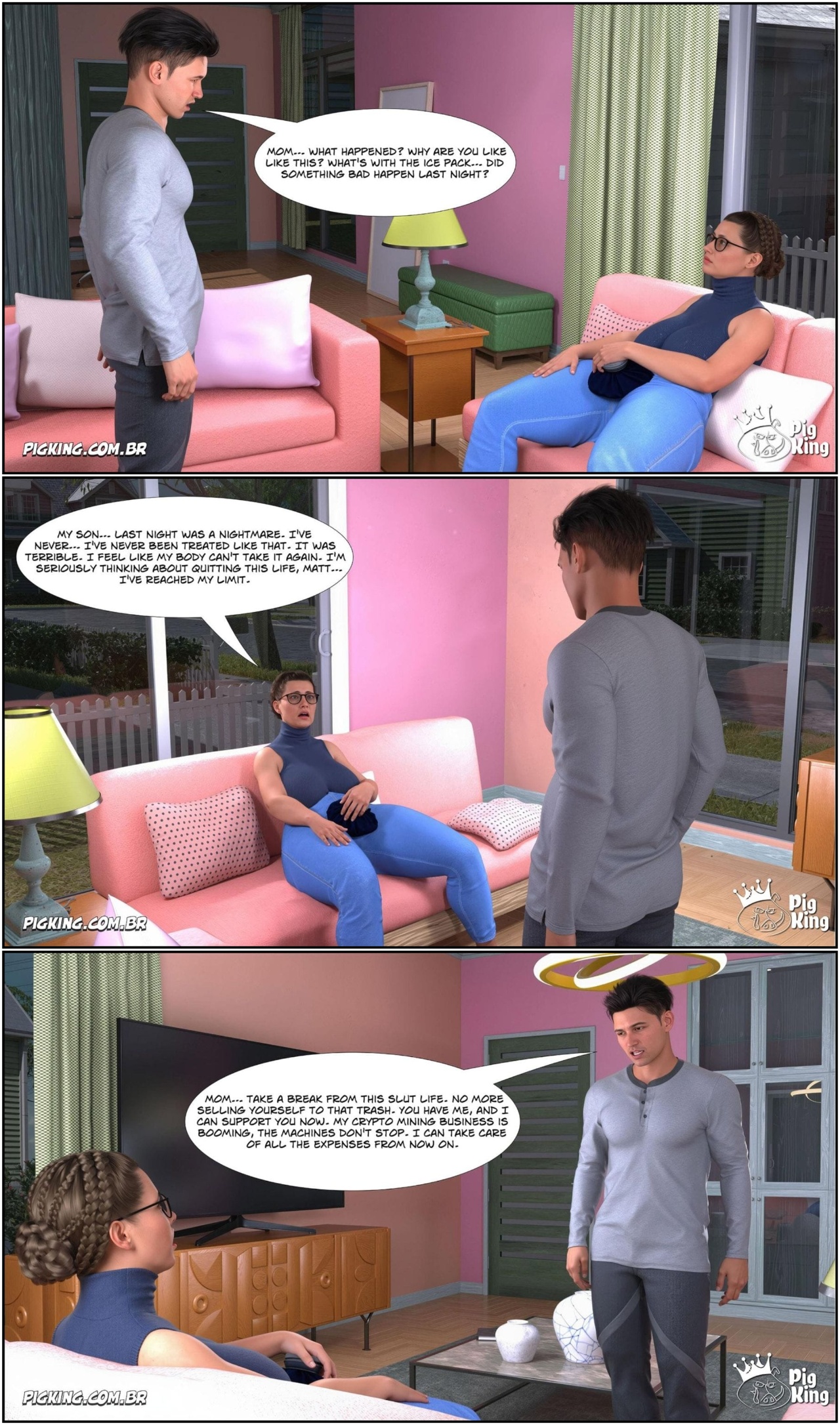 What To Do? By PigKing Part 3 Porn Comics english 30