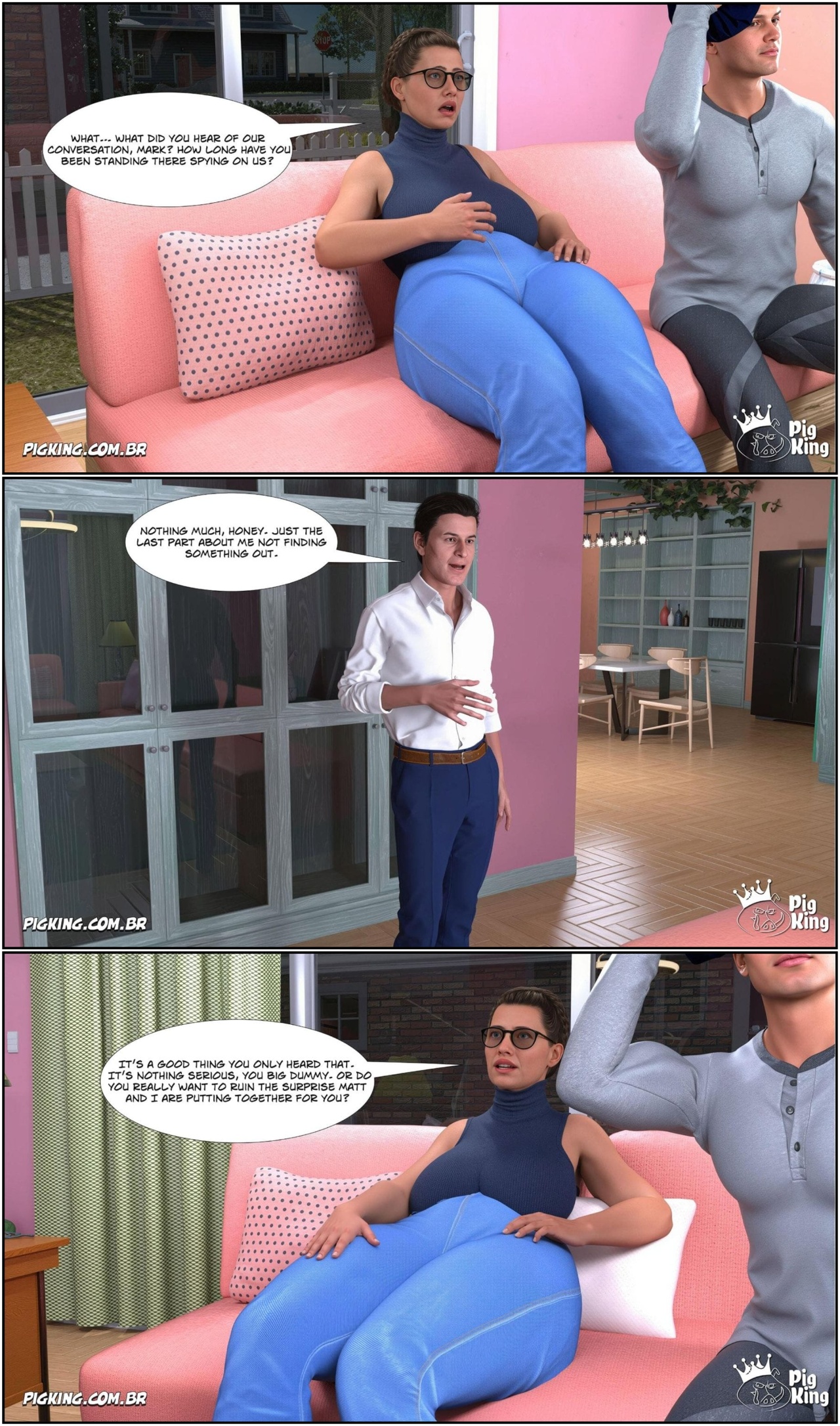 What To Do? By PigKing Part 3 Porn Comics english 34