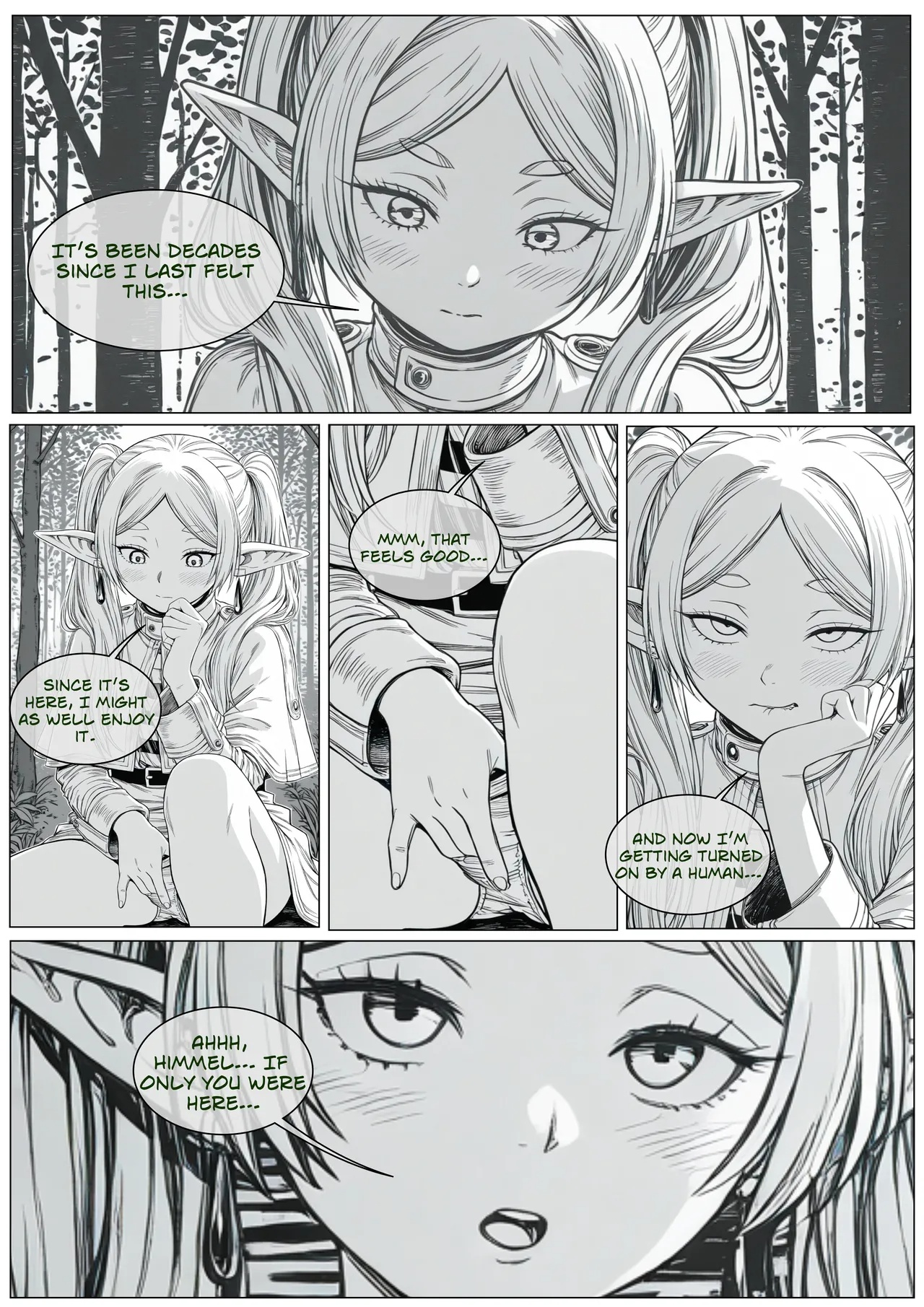 When The Elf Get Wet Porn Comics english 05