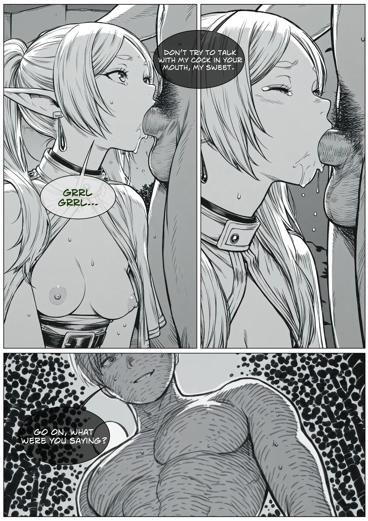 When The Elf Get Wet Porn Comics english 09