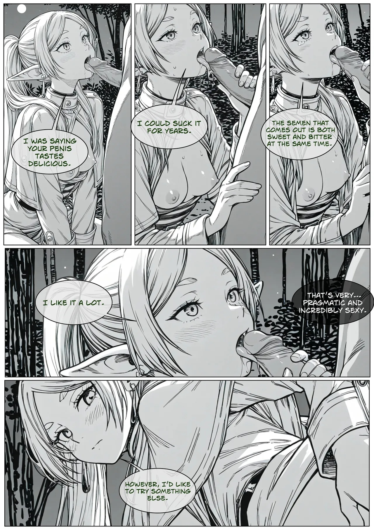 When The Elf Get Wet Porn Comics english 10
