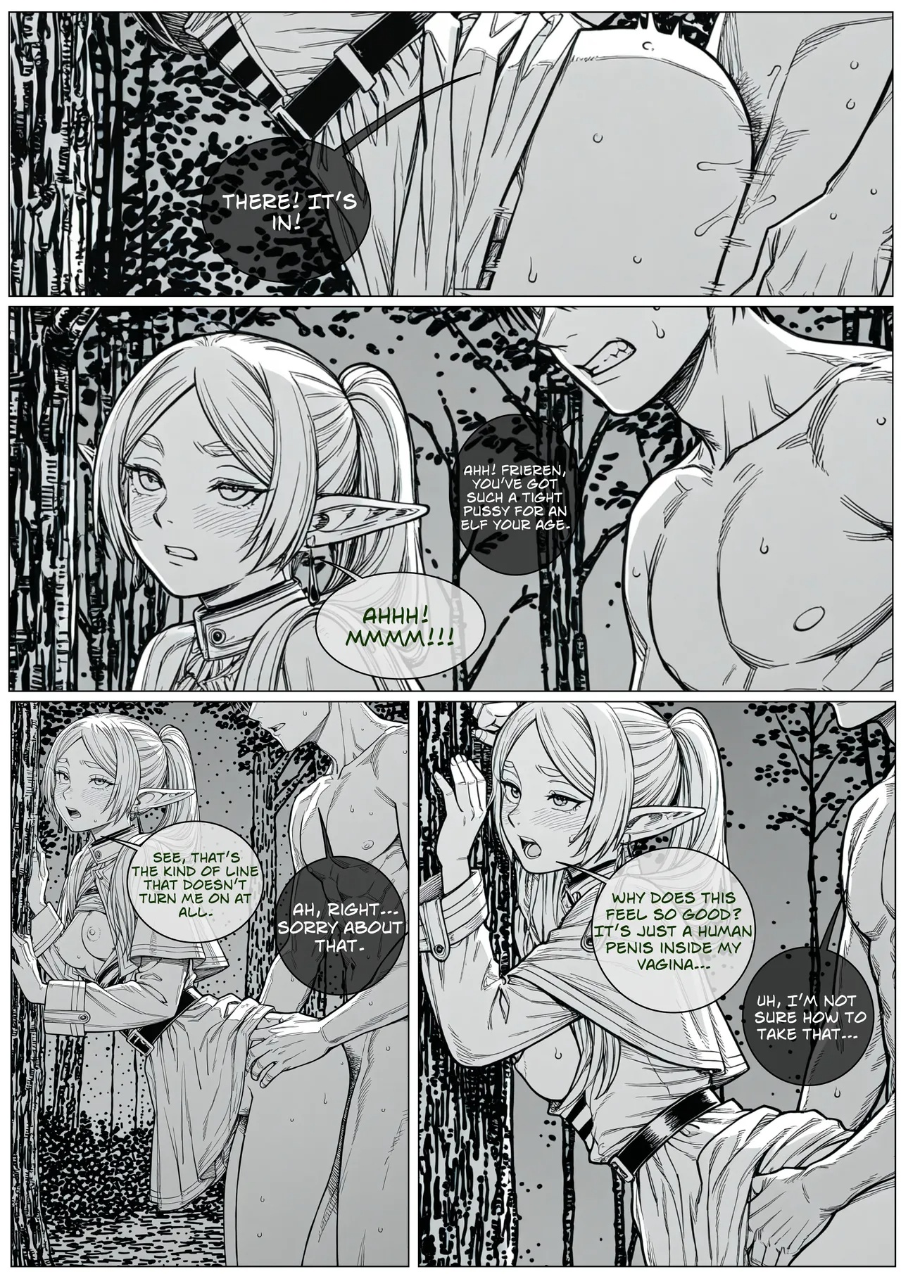 When The Elf Get Wet Porn Comics english 12