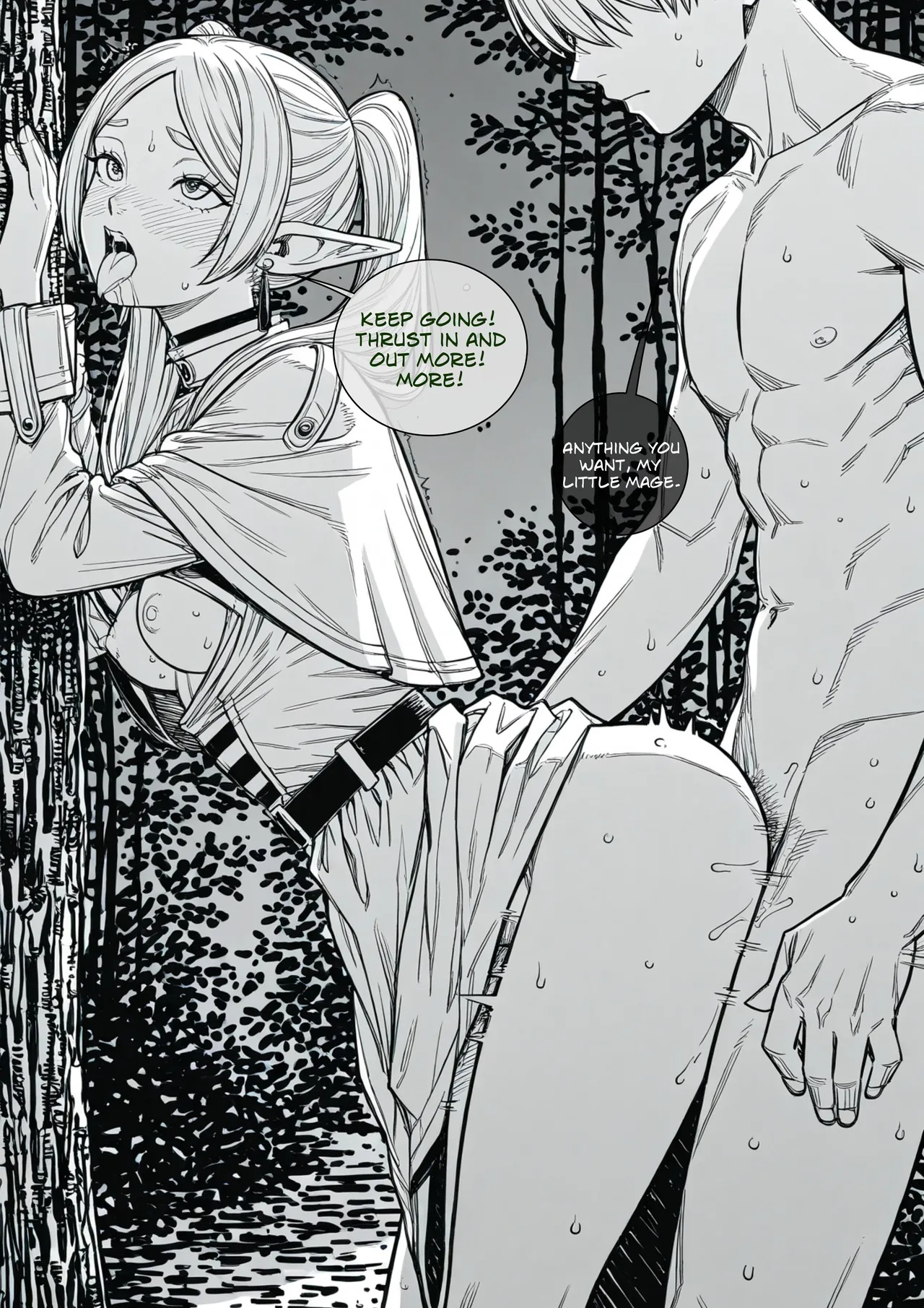 When The Elf Get Wet Porn Comics english 13