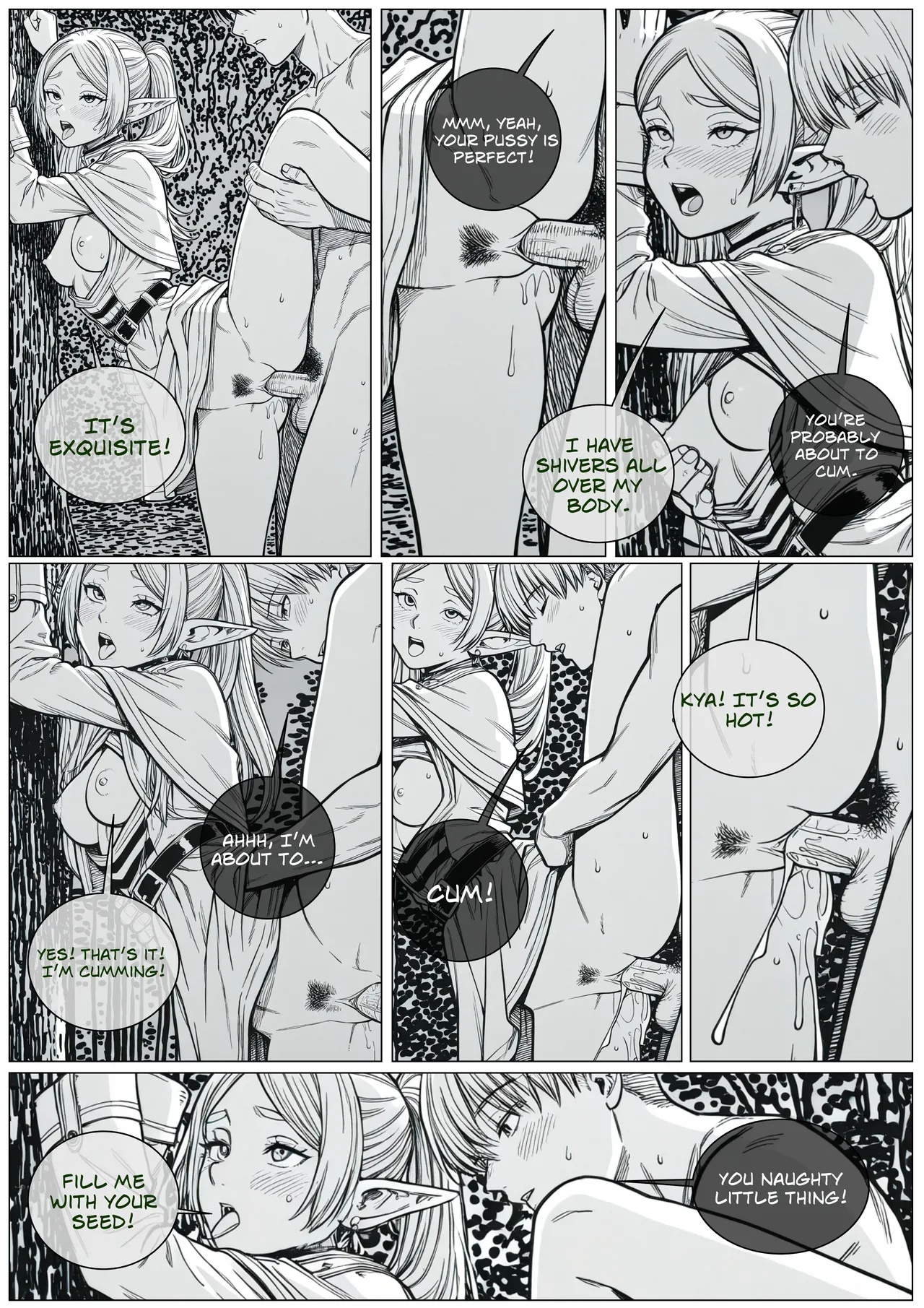 When The Elf Get Wet Porn Comics english 14