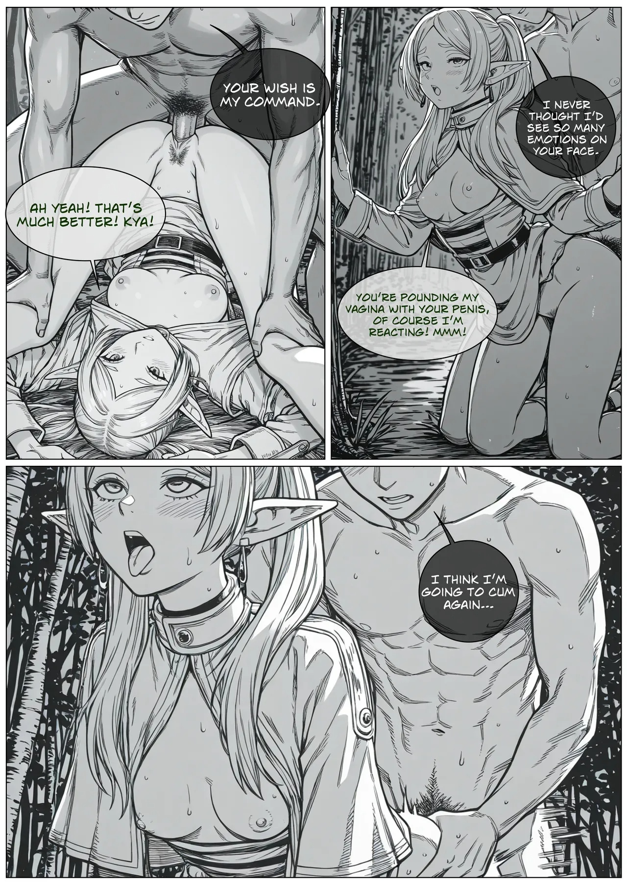 When The Elf Get Wet Porn Comics english 19