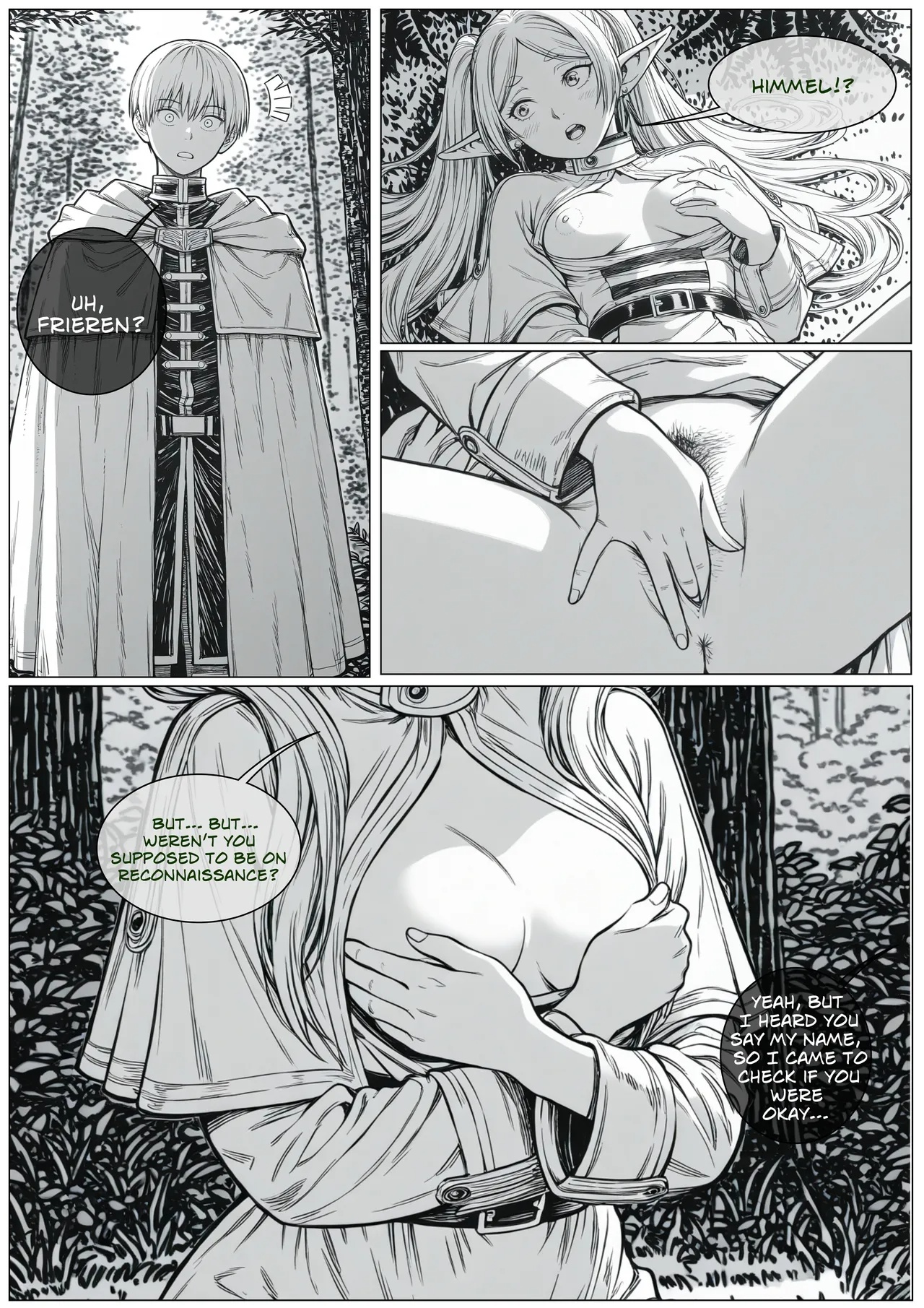 When The Elf Get Wet Porn Comics english 22