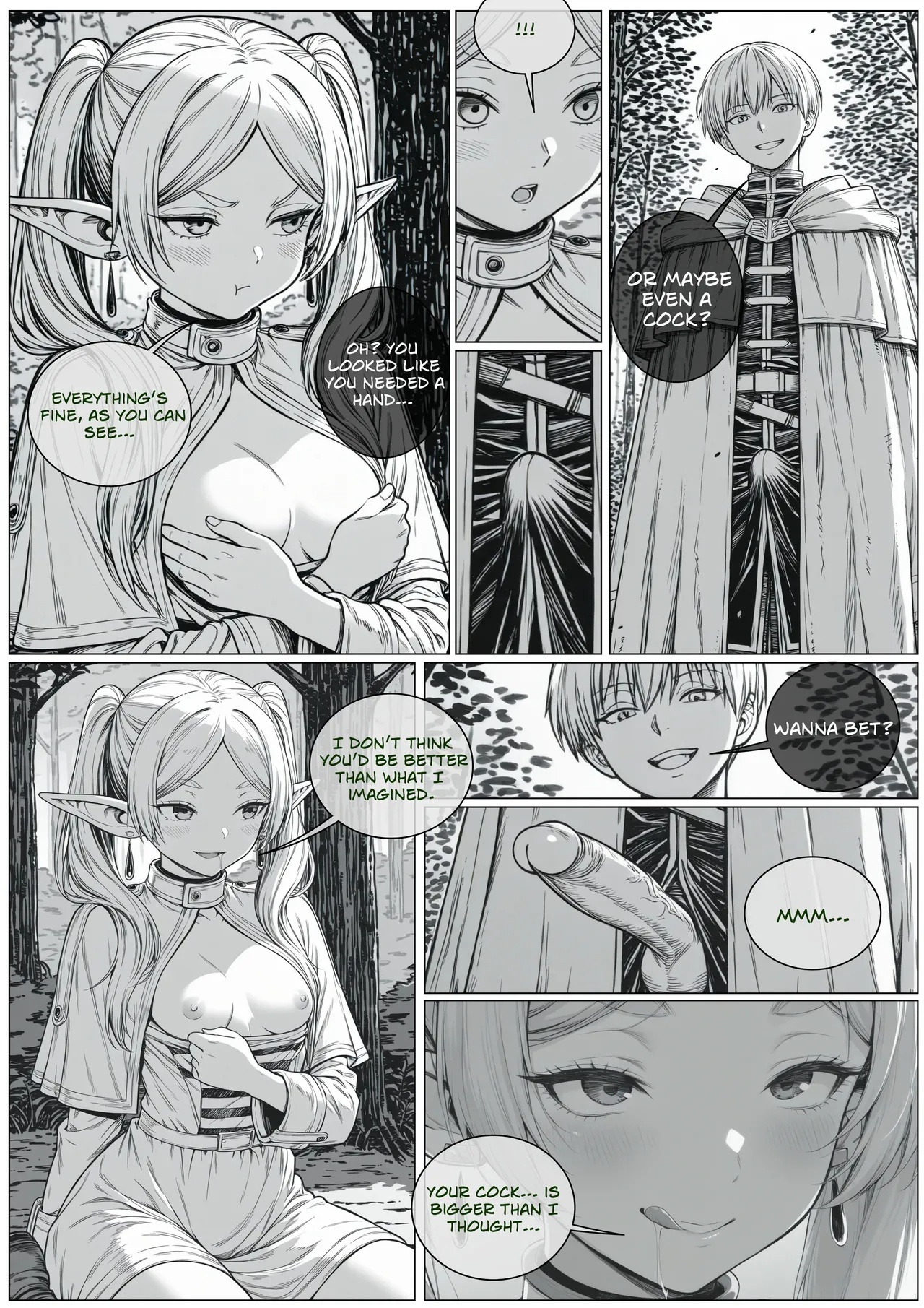 When The Elf Get Wet Porn Comics english 23