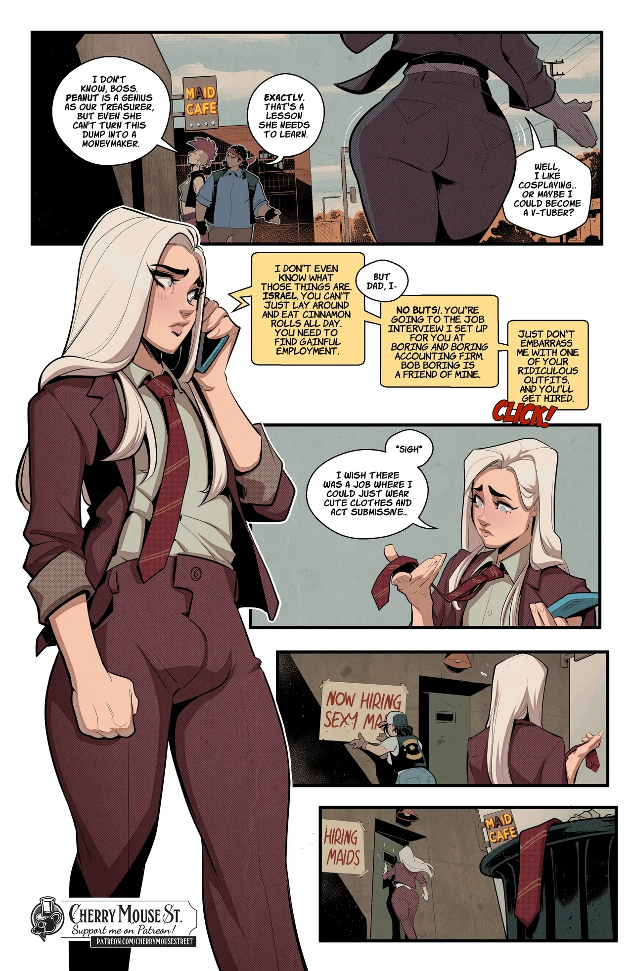 Working For Peanuts Porn Comics english 05