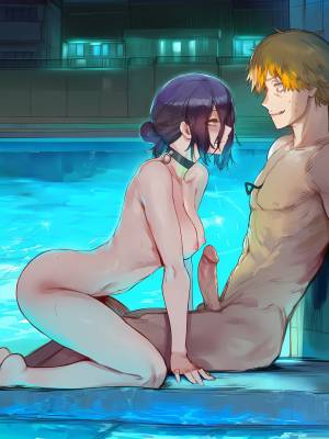 AI Generated: Denji x Reze Porn Comics english 02