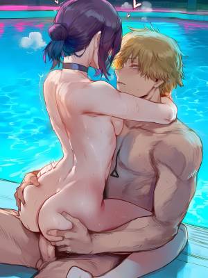 AI Generated: Denji x Reze Porn Comics english 10