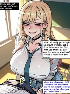AI Generated: Kitagawa Marin By Phanary Porn Comics english 03