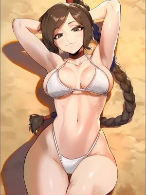 At The Beach With Ty-Lee