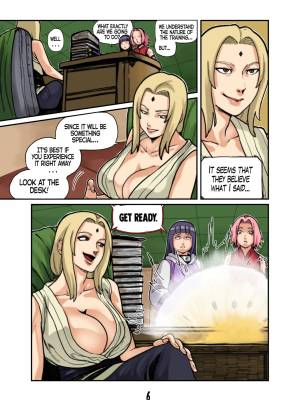 Hinata x Tsunade x Sakura Porn Comics english 06