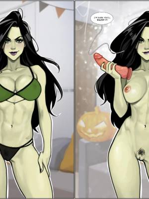 Kim & Shego's Halloween Porn Comics english 05