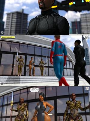 Lust In Wakanda By AaronTempleArt Porn Comics english 05