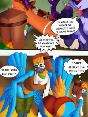 Mollie Macaw The Horniest Pilot You Ever Saw Porn Comics english 04