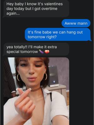 My Busy Girlfriend On Valentines