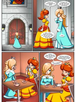 Peach's Tea Party Porn Comics english 02