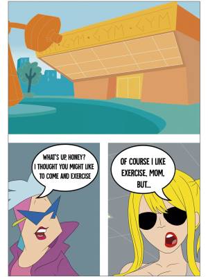 Sun, Beach And a Blond Porn Comics english 05
