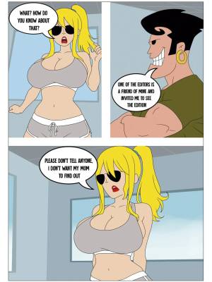 Sun, Beach And a Blond Porn Comics english 13