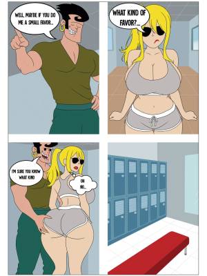 Sun, Beach And a Blond Porn Comics english 14