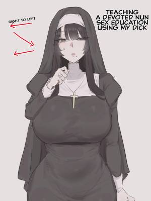 Teaching a Devoted Nun Sex Education Using My Dick