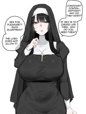 Teaching a Devoted Nun Sex Education Using My Dick Porn Comics english 02