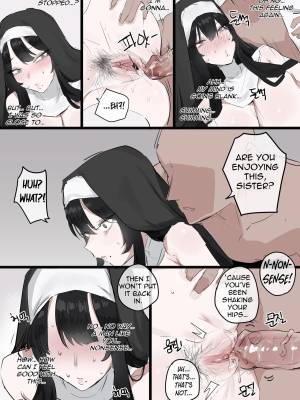 Teaching a Devoted Nun Sex Education Using My Dick Porn Comics english 15