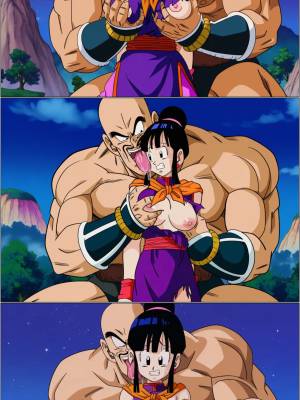 AI Generated: ChiChi x Nappa Porn Comics english 10