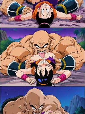 AI Generated: ChiChi x Nappa Porn Comics english 19