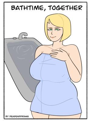 Bathtime, Together! Porn Comics english 02