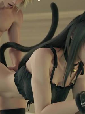 Cat Tifa And Dog Cloud Porn Comics english 06