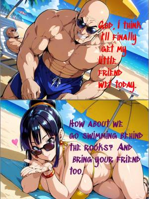 Chi Chi And The Men She Met On The Beach Porn Comics english 03