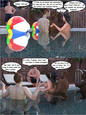 Cuckold Pool Party Porn Comics english 12