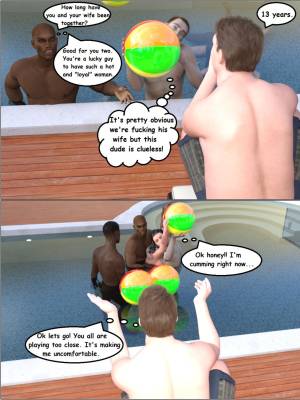 Cuckold Pool Party Porn Comics english 17