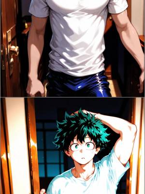 Deku's Mommy And Mentor Dilemma! Porn Comics english 02