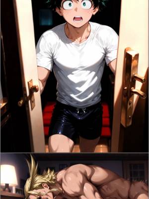 Deku's Mommy And Mentor Dilemma! Porn Comics english 03